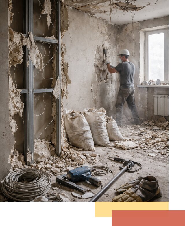 Профессиональный демонтаж зданий и конструкций в Дагестанских Огнях