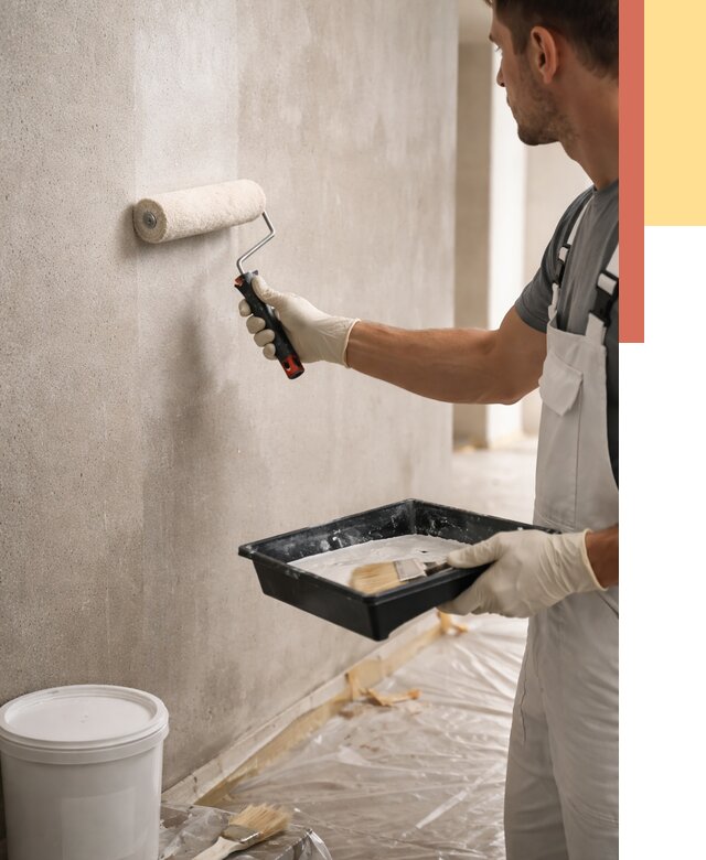 Грунтовка стен в Дагестанских Огнях от 2271 руб. м2 — быстро, недорого, с материалом | ОТДЕЛОЧНИК-Дгс