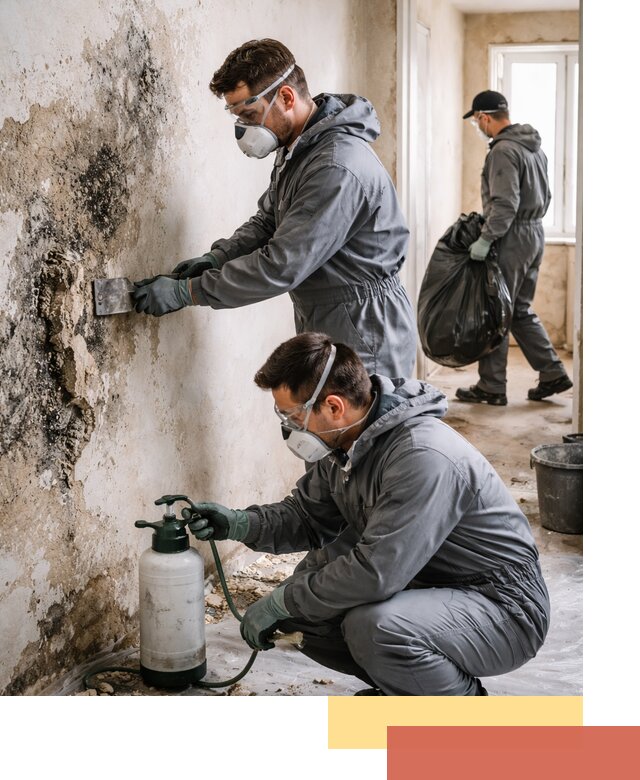 Удаление плесени со стен профессионально в Дагестанских Огнях