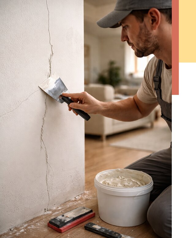 Заделка трещин и сколов в Дагестанских Огнях от 2529 руб. — быстро и недорого | ОТДЕЛОЧНИК-Дгс