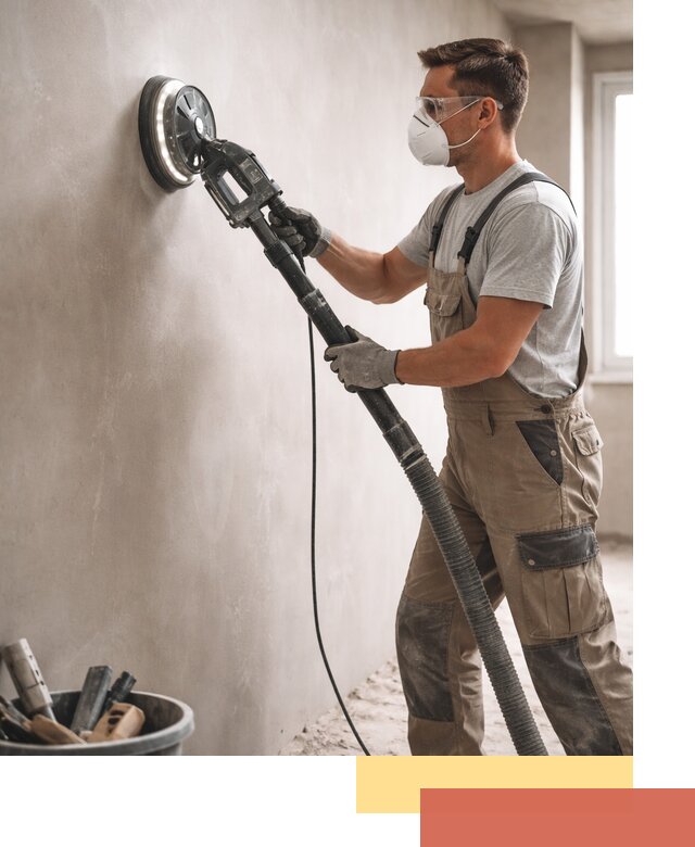 Профессиональная шлифовка стен в Дагестанских Огнях быстро и качественно