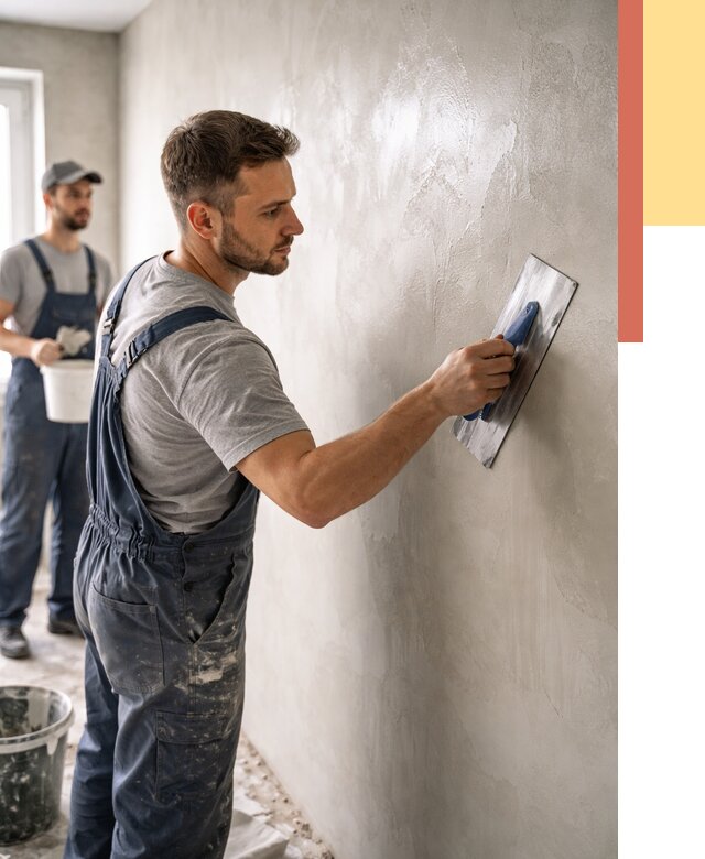 Глянцевание штукатурки стен в Дагестанских Огнях от 7742 руб. — услуги и затирка | ОТДЕЛОЧНИК-Дгс