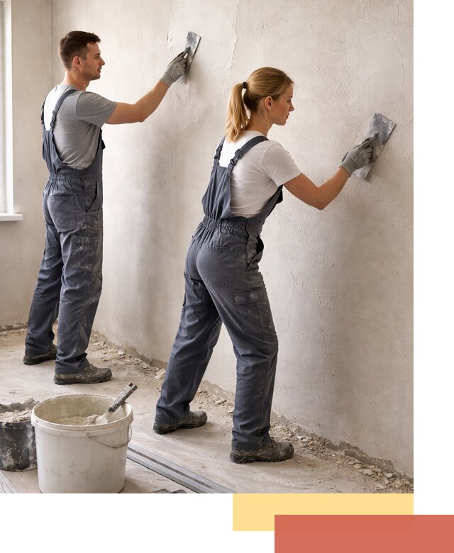 Штукатурка стен под обои в Дагестанских Огнях профессионально и быстро