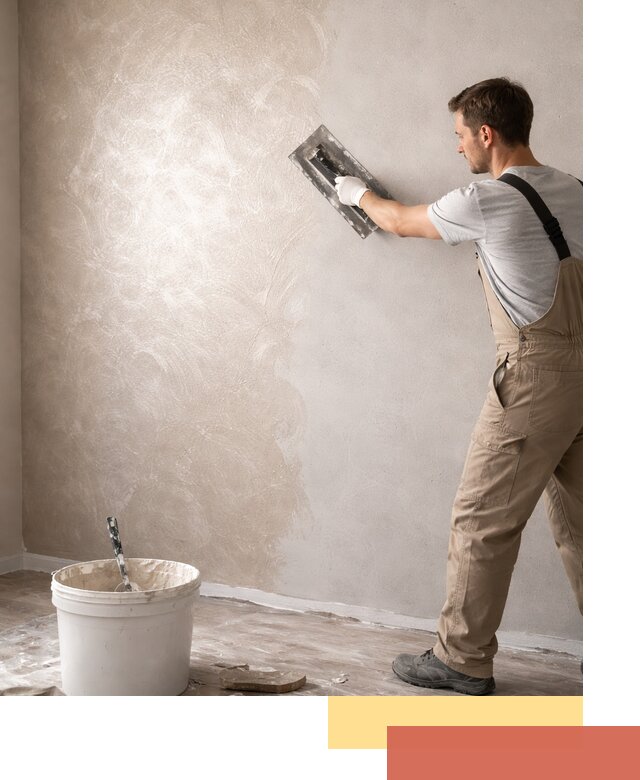 Декоративная штукатурка «Мокрый шелк» под ключ в Дагестанских Огнях