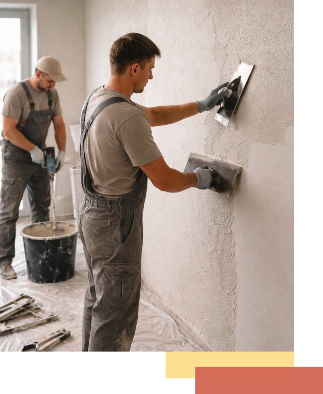 Структурная штукатурка стен в Дагестанских Огнях — качественная отделка поверхностей