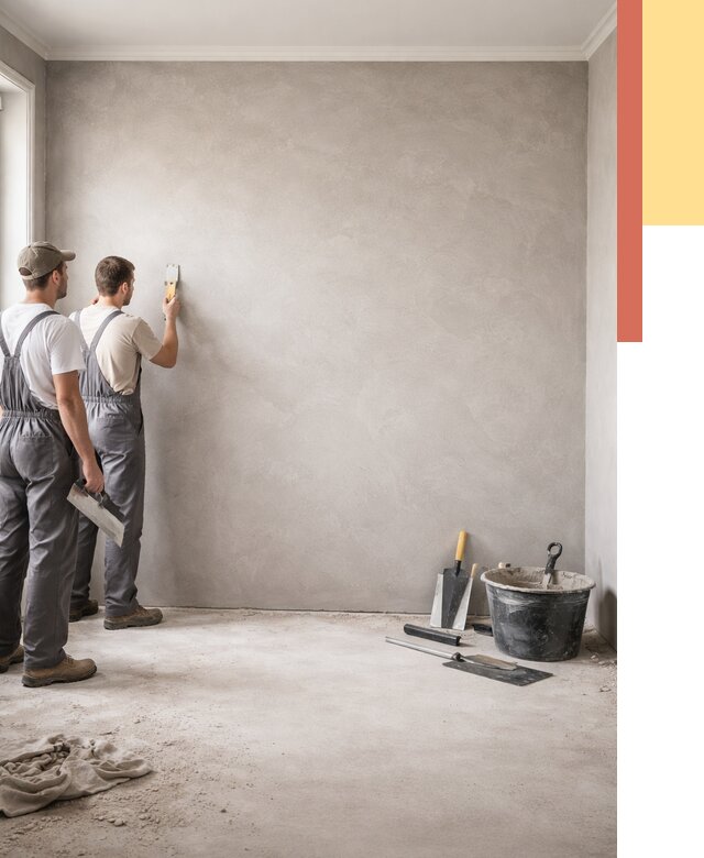 Микробетон на стены в Дагестанских Огнях от 1290 руб. — нанесение и отделка | ОТДЕЛОЧНИК-Дгс