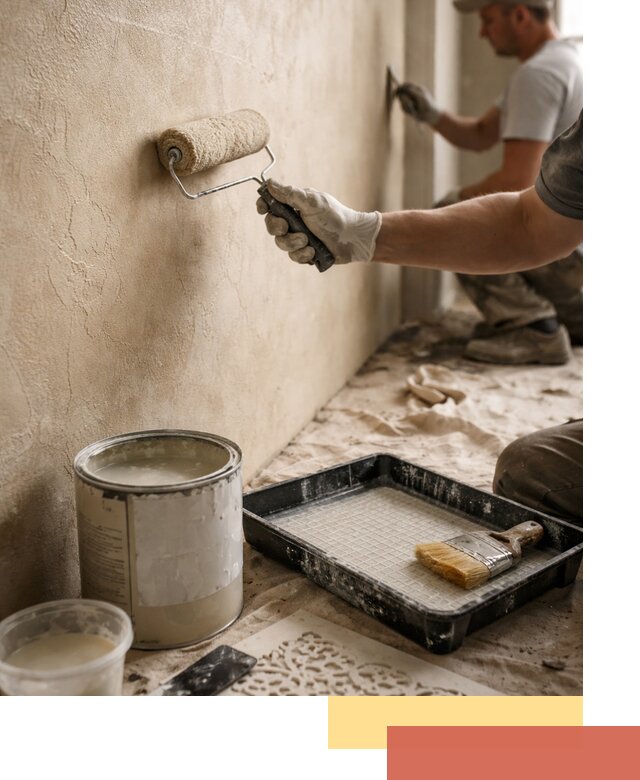 Лессирующая краска для декоративной отделки в Дагестанских Огнях