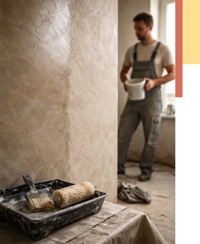 Нанесение воска на штукатурку в Дагестанских Огнях от 3613 руб. | Услуги ОТДЕЛОЧНИК-Дгс