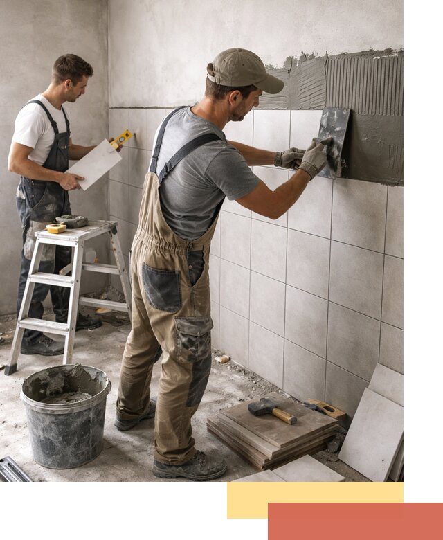 Укладка плитки на стены в Дагестанских Огнях профессионально и надежно