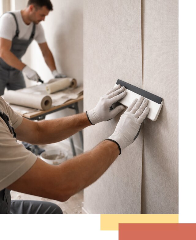 Поклейка обоев под покраску в Дагестанских Огнях профессионально и быстро