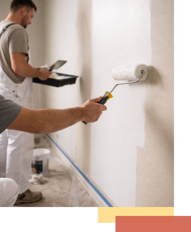 Покраска стен акриловой краской профессионально в Дагестанских Огнях