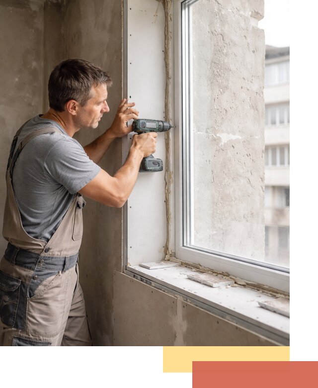 Монтаж гипсокартонных откосов в Дагестанских Огнях под ключ