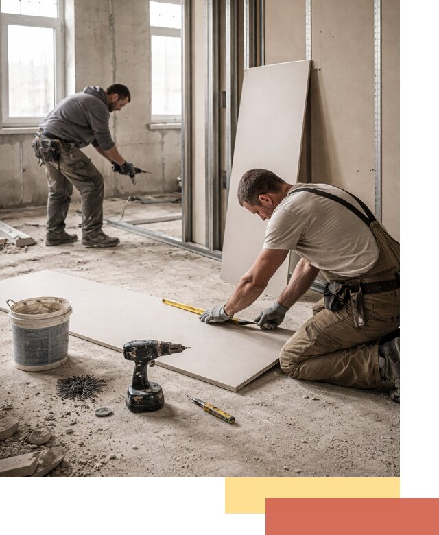 Кладка перегородок из ПГП под ключ в Дагестанских Огнях