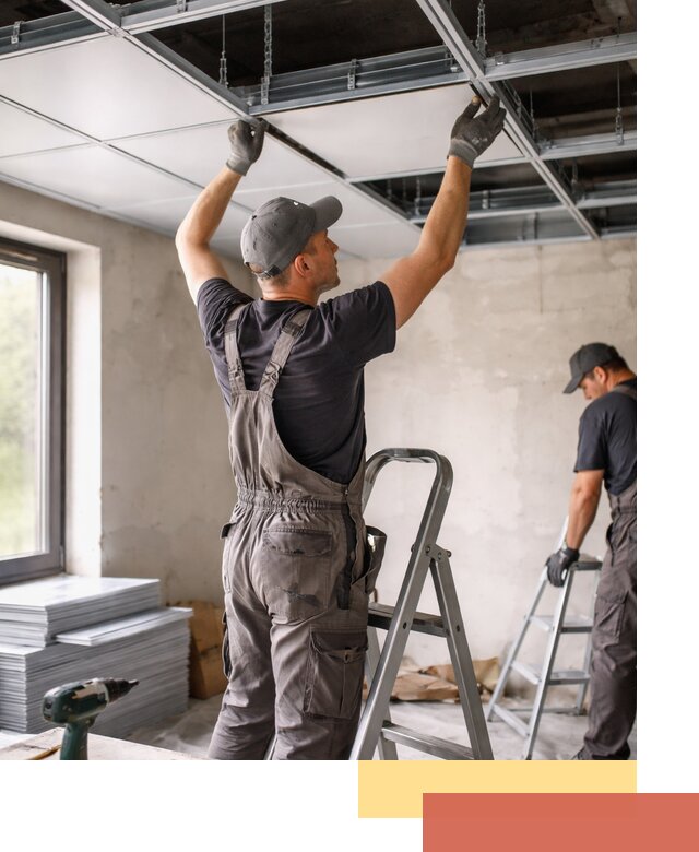 Монтаж кассетного потолка в Дагестанских Огнях качественно и быстро