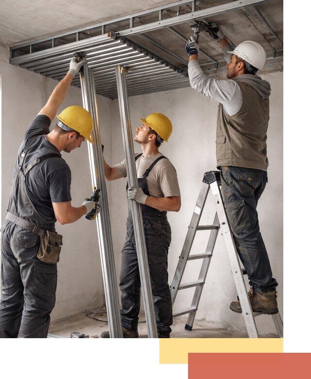 Монтаж реечного потолка под ключ в Дагестанских Огнях