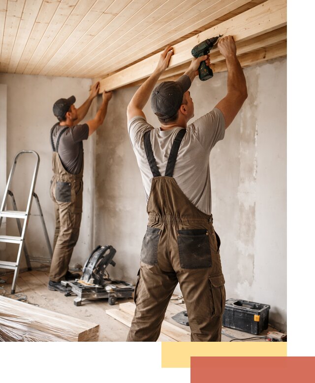 Монтаж потолка из вагонки в Дагестанских Огнях профессионально и аккуратно