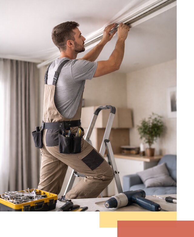 Ремонт натяжных потолков в Дагестанских Огнях — качественно и оперативно