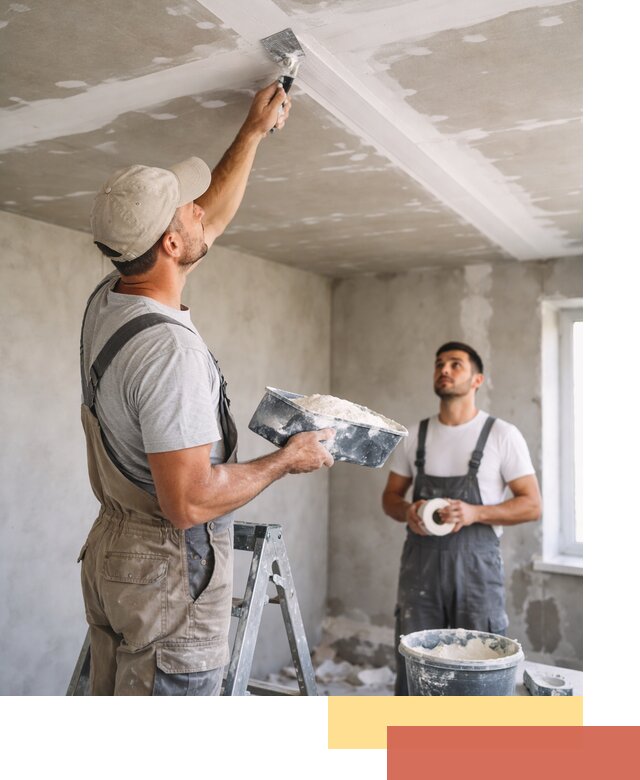 Обработка швов потолка ГКЛ в Дагестанских Огнях: качественная заделка и шпатлевка