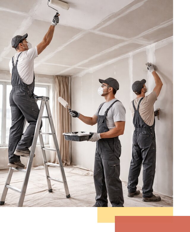 Покраска потолка из гипсокартона в Дагестанских Огнях качественно и недорого