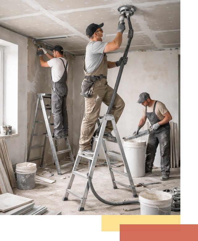 Ремонт потолка из гипсокартона в Дагестанских Огнях: быстрый и качественный монтаж